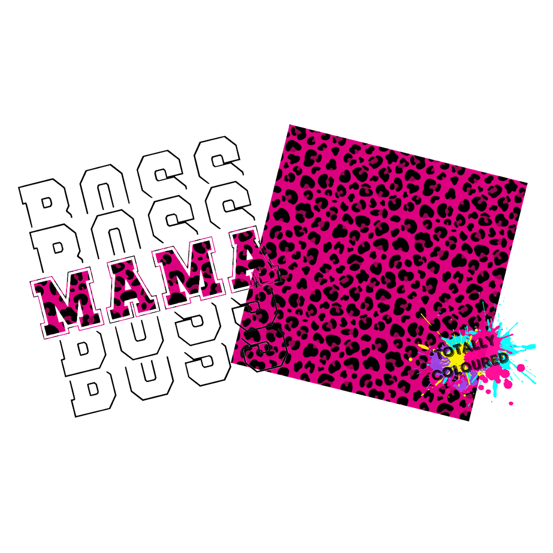 Hot Pink leopard set | Totally Coloured