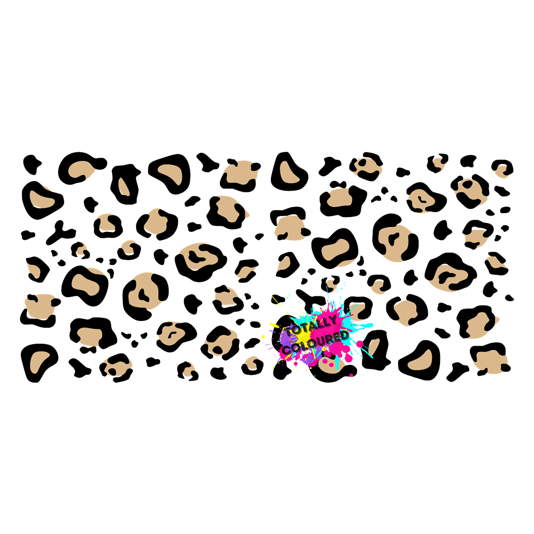 Leopard Spots UV DTF wrap | Totally Coloured