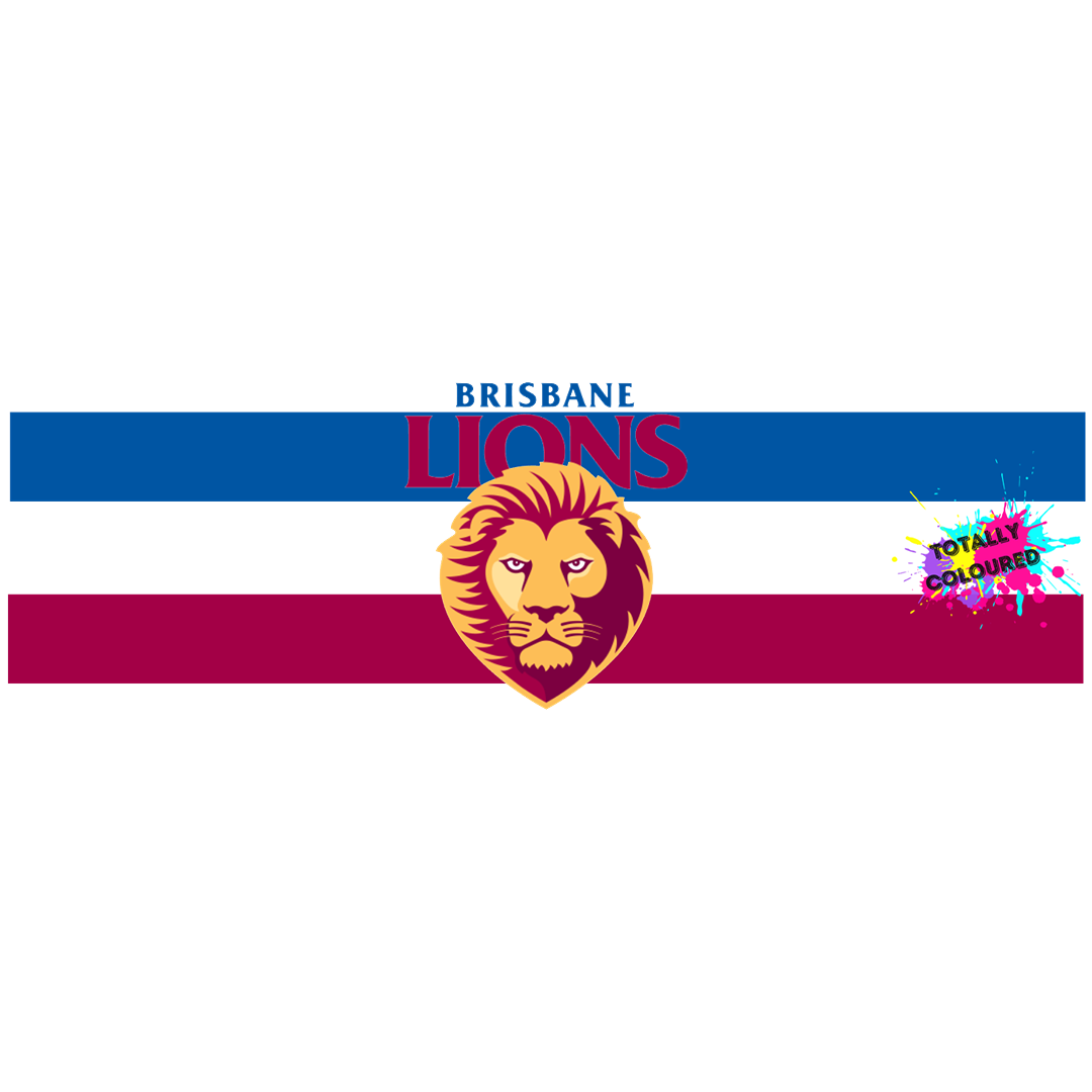 Brisbane Lions Uv Dtf Wrap 