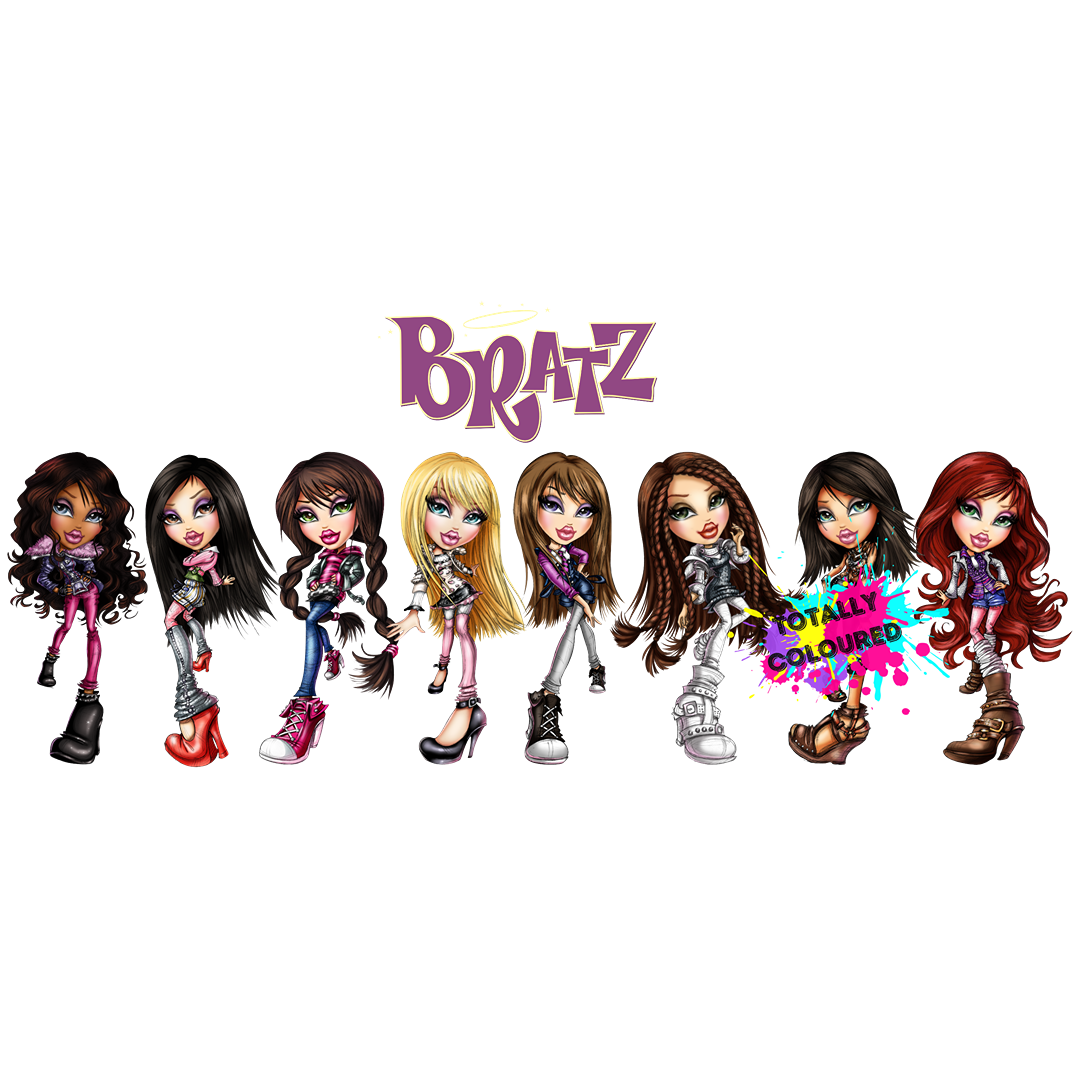 Bratz 2 uv dtf wrap totally coloured