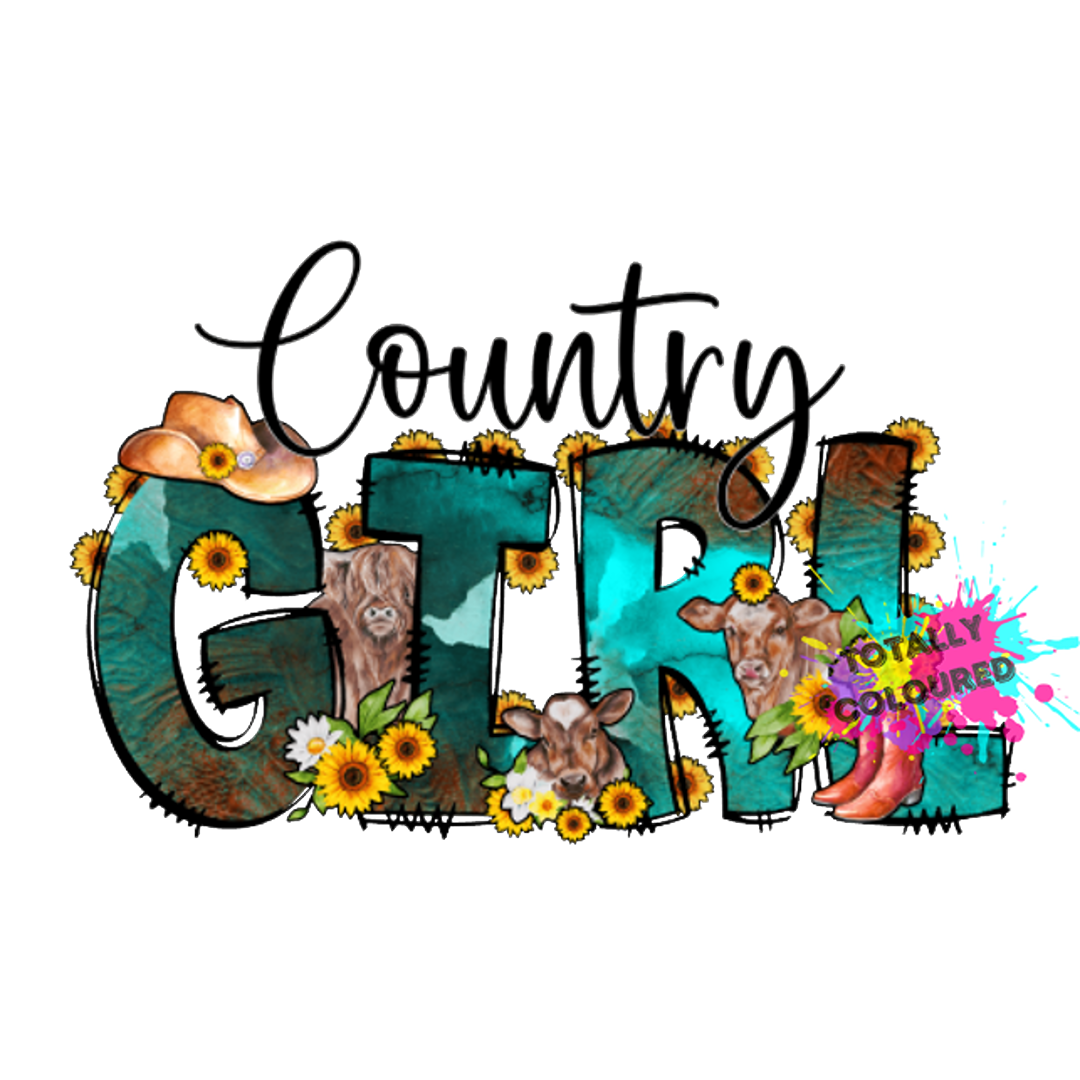 Country Girl | Totally Coloured